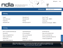 Tablet Screenshot of ndla.no